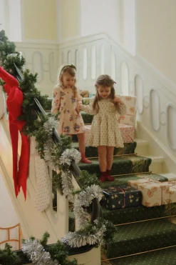 Børn Konges Sløjd CIANNA LS BOW DRESS GOTS