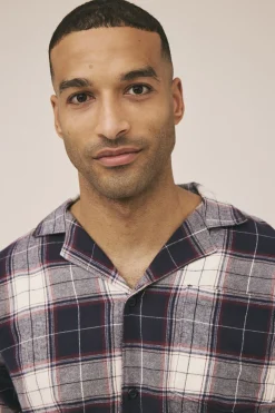 Magasin du Nord Collection Claes 1 G Dark blue check Discount