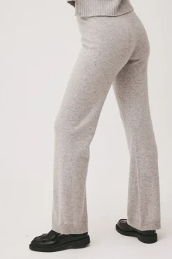 Magasin du Nord Collection Classic 8 - 100% Cashmere Light grey melange Online