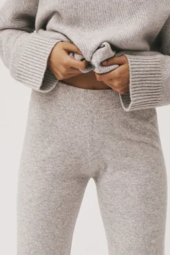 Magasin du Nord Collection Classic 8 - 100% Cashmere Light grey melange Online