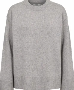 Magasin du Nord Collection Classic 2 - 100% Cashmere Light grey melange Discount