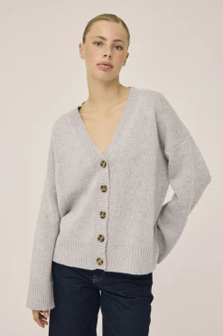 Dame Magasin du Nord Collection Classic 4 Cardigan - 100% Cashmere