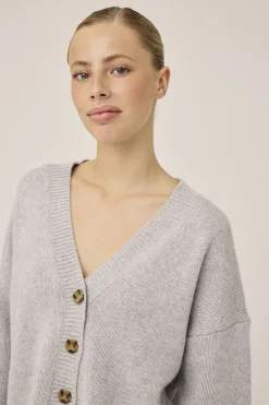 Dame Magasin du Nord Collection Classic 4 Cardigan - 100% Cashmere