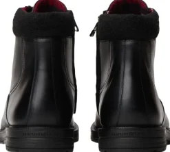 CLEATED HILFIGER W LTH BOOT><noscript><img width=