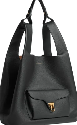 Coccinelle BEAT SHOPPING Noir/cognac Best