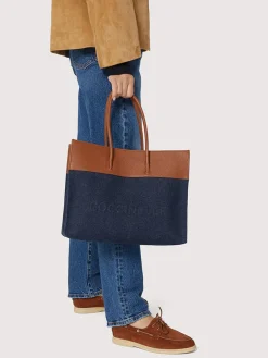 Coccinelle MYRTHA DENIM Blue den/cognac Outlet