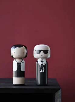 Lucie Kaas COCO håndmalet Kokeshi