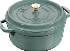 Staub Cocotte 24 cm Eukalyptus Støbejern Hot