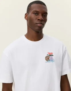 Les Deux Cole Table T-Shirt White Hot