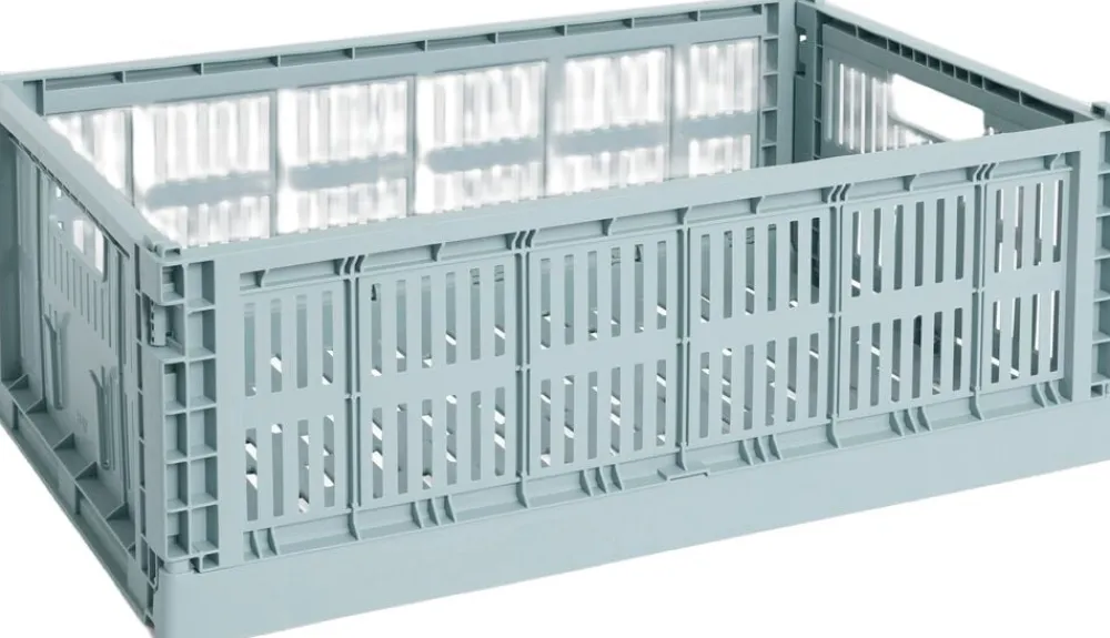 Hay Color Crate, Large Dusty blue Discount