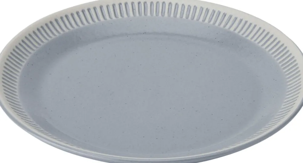 Knabstrup Keramik Colorit frokosttallerken Ø 22 cm dark grey Hot