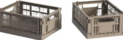 Hay Colour Crate, Mini, 2 stk. Warm grey Outlet