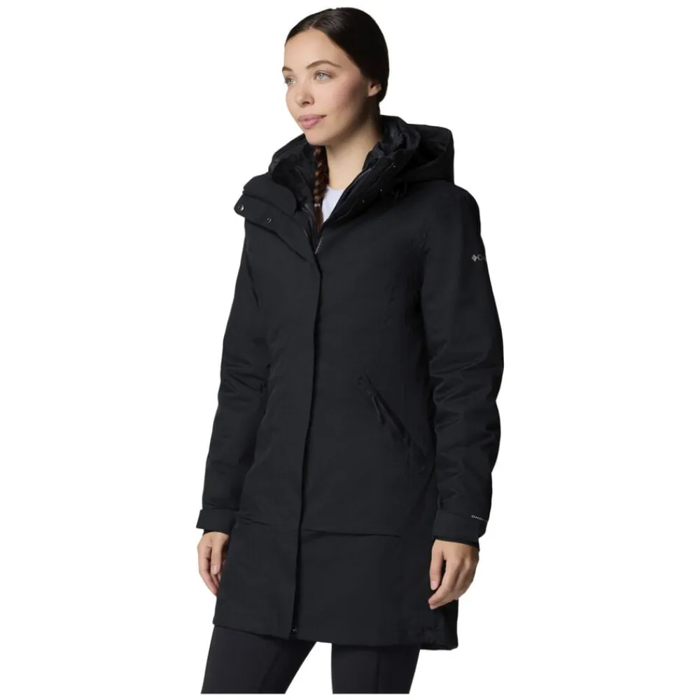 Columbia Pulaski II Interchange 3-i-1 vinterjakke, dame Sort Online