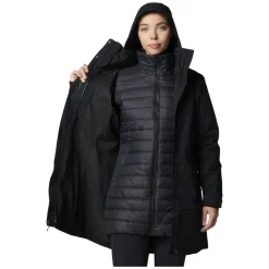 Columbia Pulaski II Interchange 3-i-1 vinterjakke, dame Sort Online