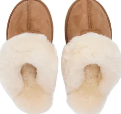 Dame Lovelies COMBA - DOUBLE FACED SHEARLING SLIPPERS