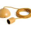 Hay Common Pendant Cord set - Amber Yellow