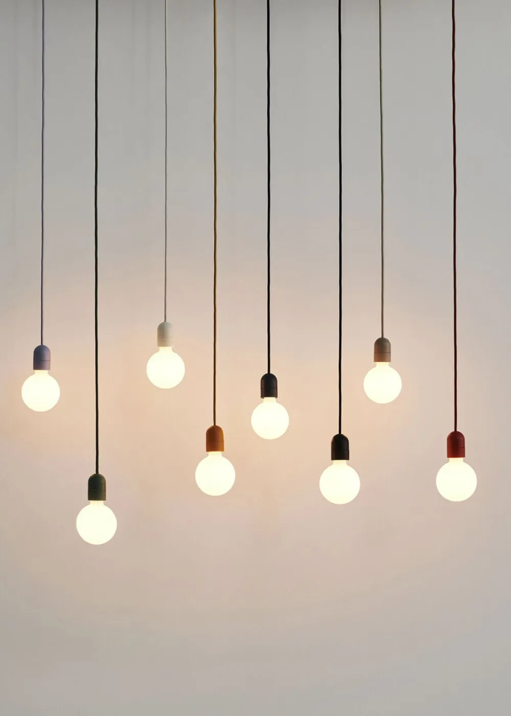 Hay Common Pendant Cord set-Anthracite