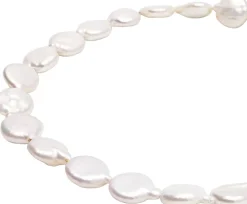 Nialaya Como Flat Pearl Choker