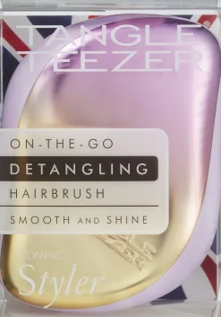 TANGLE TEEZER COMPACT STYLER LILAC YELLOW CHROME Discount