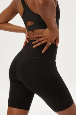 Compressive High-Rise Bike Shorts><noscript><img width=