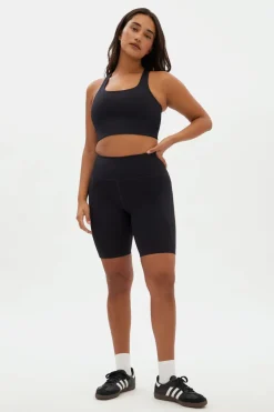 Compressive High-Rise Bike Shorts><noscript><img width=