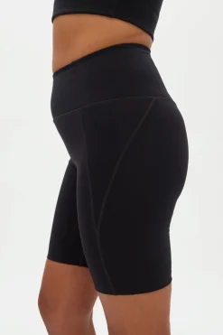 Compressive High-Rise Bike Shorts><noscript><img width=