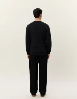 Les Deux Copenhagen 2011 Sweatshirt Black Outlet