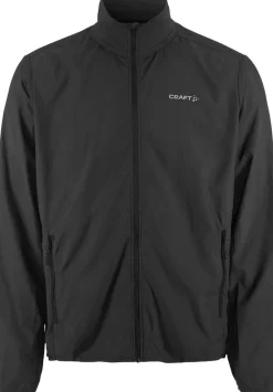 Craft Core Essence Vindtæt Løbejakke Sort Hot