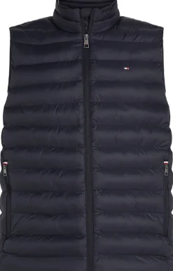 Tommy Hilfiger CORE PACKABLE RECYCLED VEST Desert sky Clearance