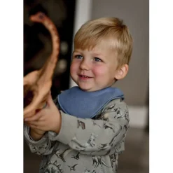 Børn Mikk-Line Cotton Bibs - Round