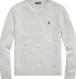 Cotton Crewneck Sweater><noscript><img width=