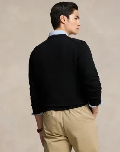 Polo Ralph Lauren Cotton Crewneck Sweater Sort Online
