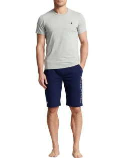 Cotton Jersey Crewneck Sleep Tee>Polo Ralph Lauren Sale
