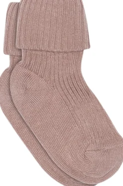 mpKids Cotton rib baby socks Wood rose Clearance