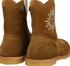 Cowboy støvle med sol- og månebrode>ANGULUS Discount