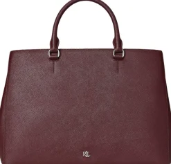 Crosshatch Leather Large Hanna Satchel><noscript><img width=