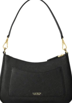 Dame Lauren Ralph Lauren Crosshatch Leather Medium Danni Bag