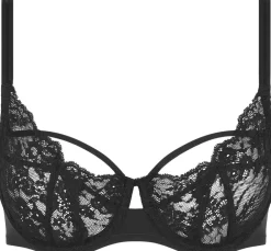 Chantelle Crush Half Cup Bra Black Sale