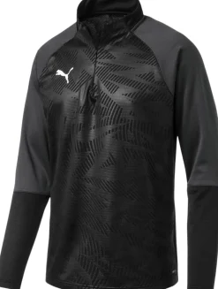 Puma Cup Training 1/4 Træningstrøje Sort Clearance