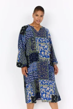 Curvy WA-NEA 3 Kjole Blå>Wasabiconcept Hot