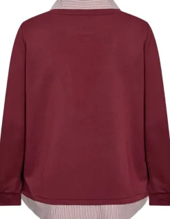 Curvy WA-SABINA 63 Sweatshirt Bordeaux><noscript><img width=