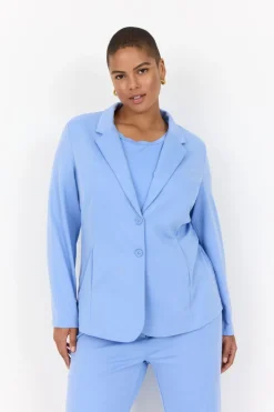 Wasabiconcept Curvy WA-SINA 1 Blazer Lyseblå 6252 lyseblå Online