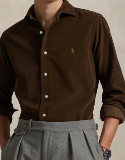Custom Fit Corduroy Shirt><noscript><img width=