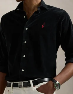 Custom Fit Corduroy Shirt><noscript><img width=