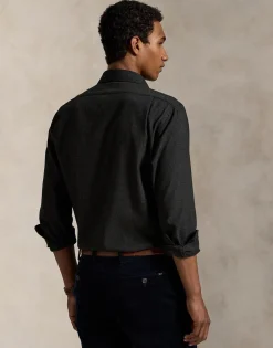 Custom Fit Performance Twill Shirt><noscript><img width=