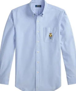 Polo Ralph Lauren Custom Fit Polo Bear Oxford Shirt
