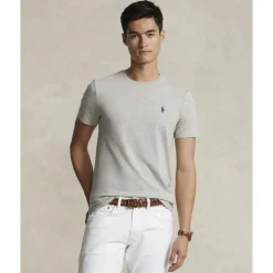 Polo Ralph Lauren Custom Slim Fit Jersey Crewneck T-Shirt