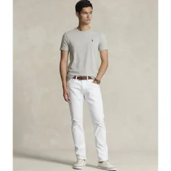 Polo Ralph Lauren Custom Slim Fit Jersey Crewneck T-Shirt