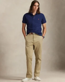 Polo Ralph Lauren Custom Slim Fit Mesh Polo Newport navy/c3870 Clearance