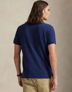 Polo Ralph Lauren Custom Slim Fit Mesh Polo Newport navy/c3870 Clearance